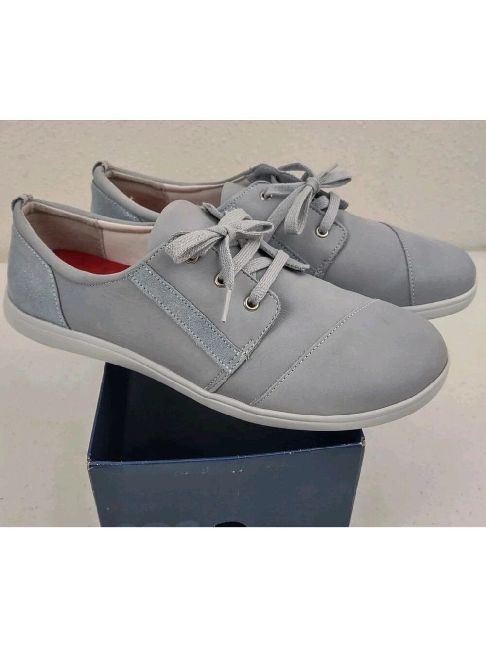 NIB SAS Marnie Sky Sparkle Low Cut Light weight BLUE/GRAY Sneakers 9 N Narrow